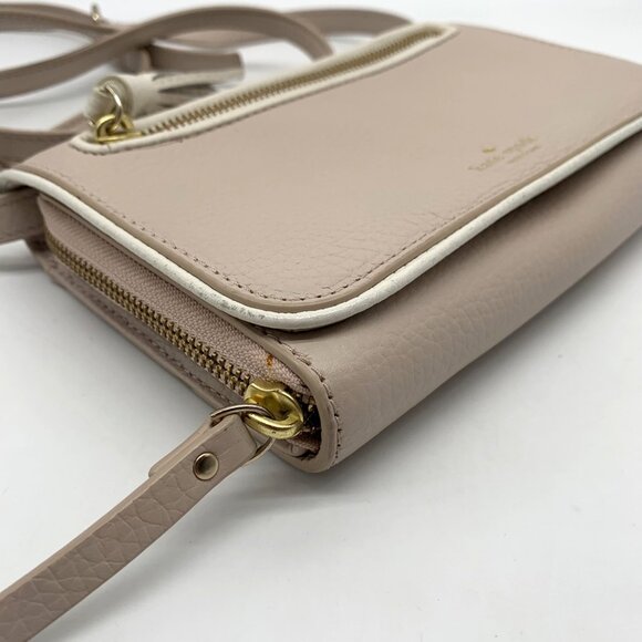 Kate Spade Chester Street Cement Leather Avie Crossbody - Picture 5 of 12